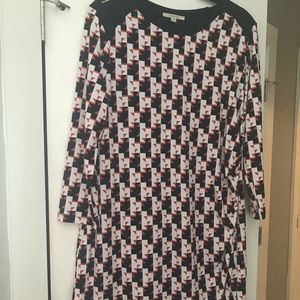 41Hawthorn geometric XXL dress.